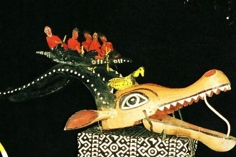 Dukketeater fra Mali En udstilling af Birgitta Robinge